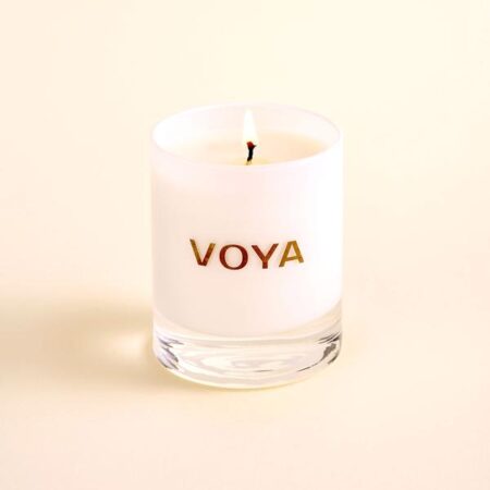 VOYA coconut and jasmine scented candle